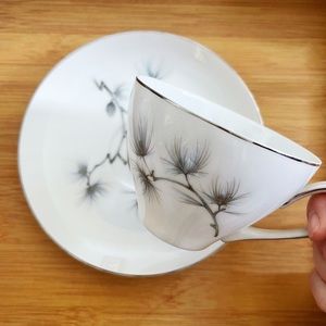 🍵 Vintage Caroline Pine Japan Teacup and Saucer